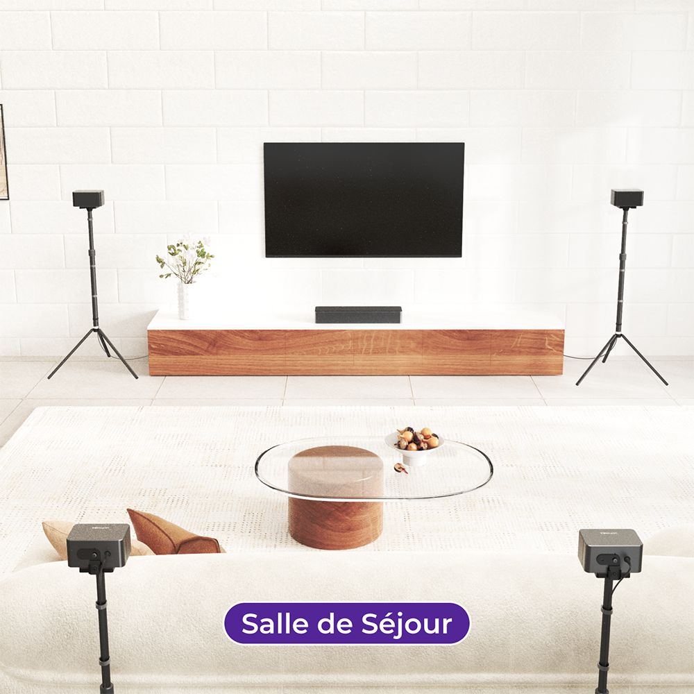 Ultimea Steady 310 Supports d'enceintes, compatibles avec les séries Poseidon et Aura