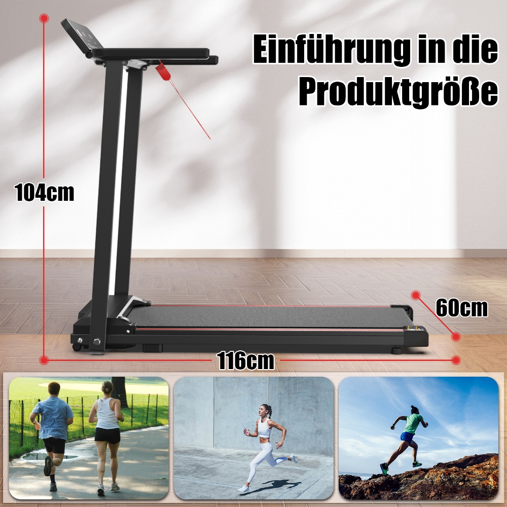 Q30-6 Laufband, 2,5-PS-Motor, 3 Modi, LED-Display und APP