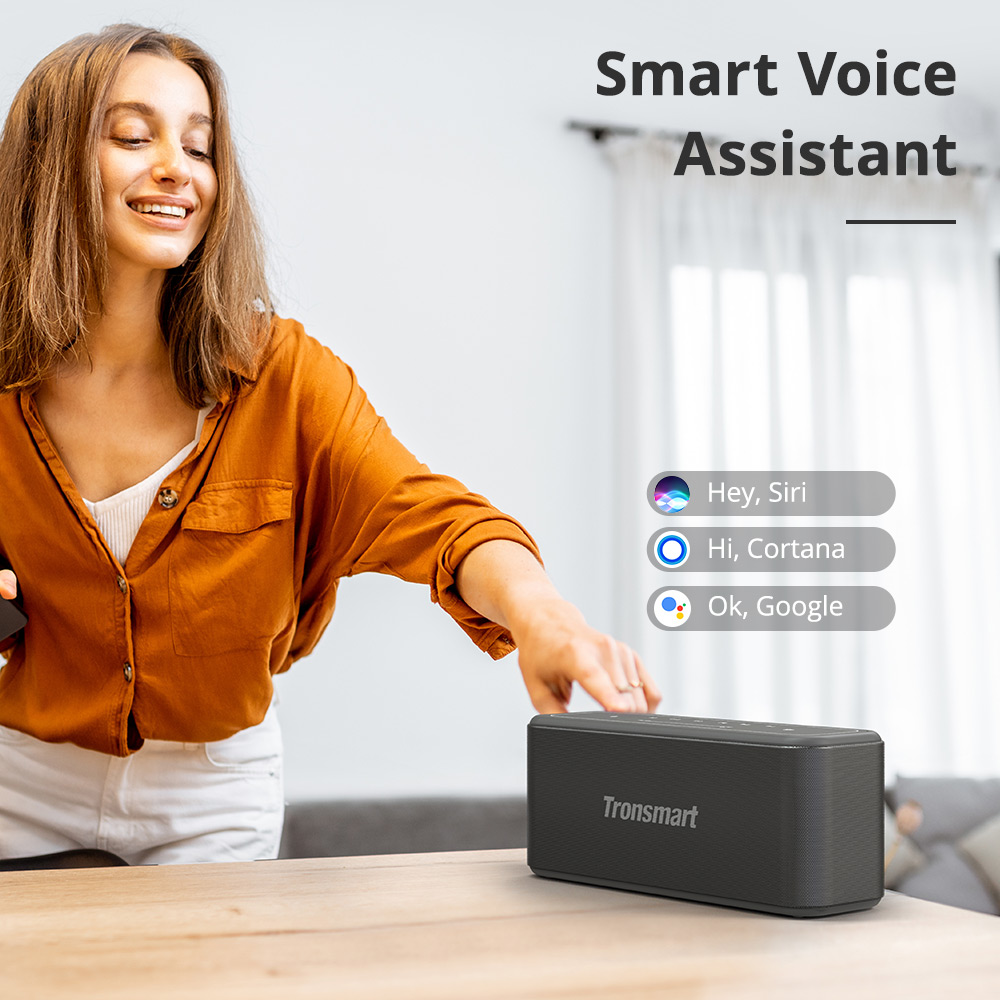 Tronsmart Mega Pro 60W-os vezet&eacute;k n&eacute;lk&uuml;li hangsz&oacute;r&oacute; SoundPulse IPX5 hangseg&eacute;d NFC TWS p&aacute;ros&iacute;t&aacute;ssal