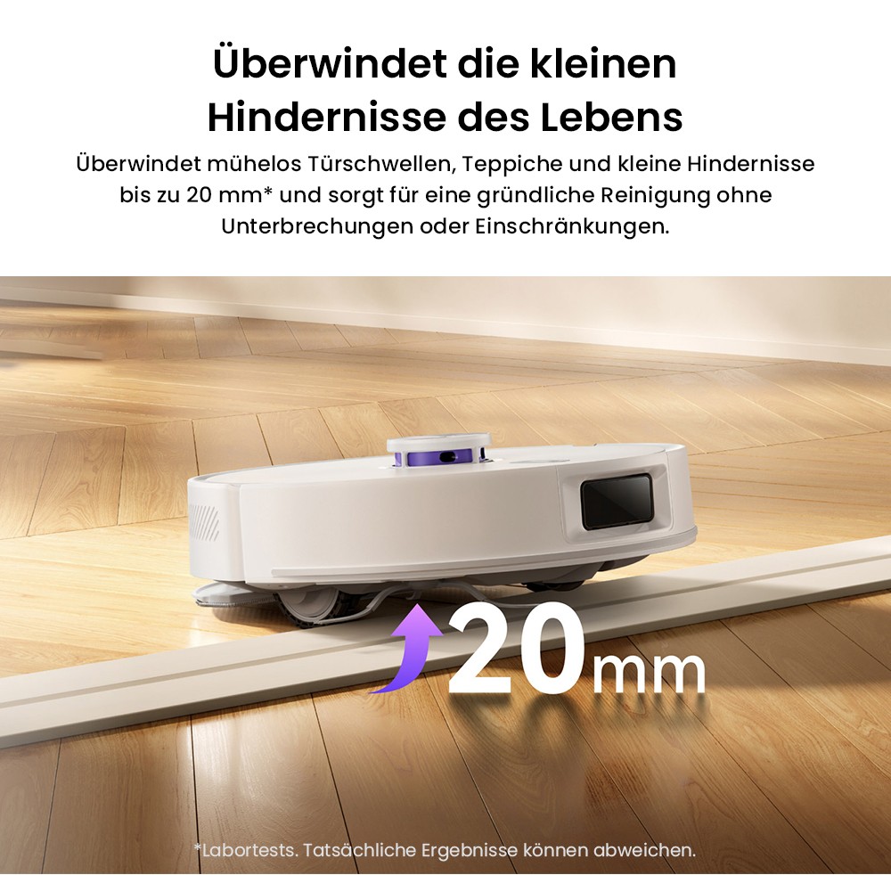 Narwal Narwal Freo S Roboterstaubsauger und -mopp, automatische Staubsammlung, 8000 Pa Saugleistung, intelligente Navigation und Sprachsteuerung