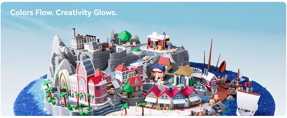 Creality K2 Pro Combo 3D nyomtat&oacute;, CFS rendszer, 300*300*300mm