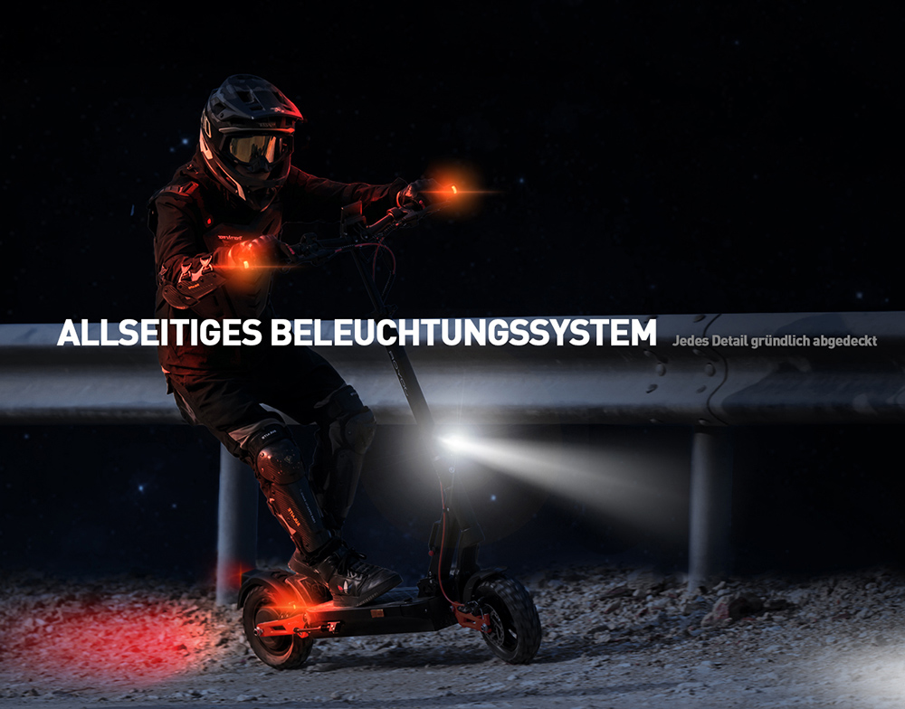 Joyor T6E Elektroroller mit ABE-Zertifizierung, 500-W-Motor, 48-V-18-Ah-Akku, 10-Zoll-Reifen, 20 km/h H&ouml;chstgeschwindigkeit, 70 km Reichweite, mechanische Scheibenbremsen vorne und hinten, hydraulische Federsto&szlig;d&auml;mpfer vorne und hinten