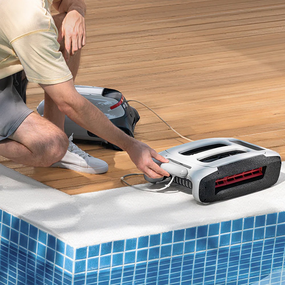 Genkinno ACE 300 Pro kabelloser Roboter-Poolreiniger + Skimmer, f&uuml;r Pools bis zu 250㎡