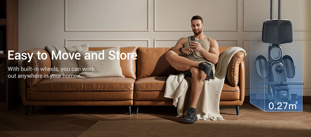 ROBORE UR30 Ruderger&auml;t mit 126 cm verl&auml;ngerter Lauffl&auml;che, 16-stufigem Magnetwiderstand, 160 kg Gewichtskapazit&auml;t, ger&auml;uscharmem Betrieb