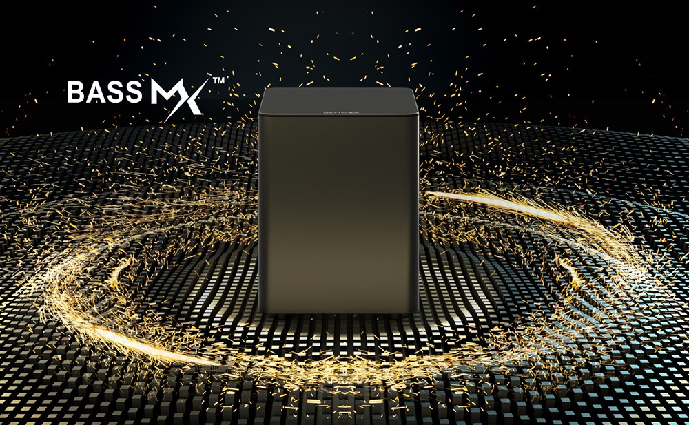 Ultimea Poseidon M4T 5.1 Soundbar mélynyomó hangszórókészlet, Dolby Atmos, 450 W csúcsteljesítmény, állítható surround hangerő