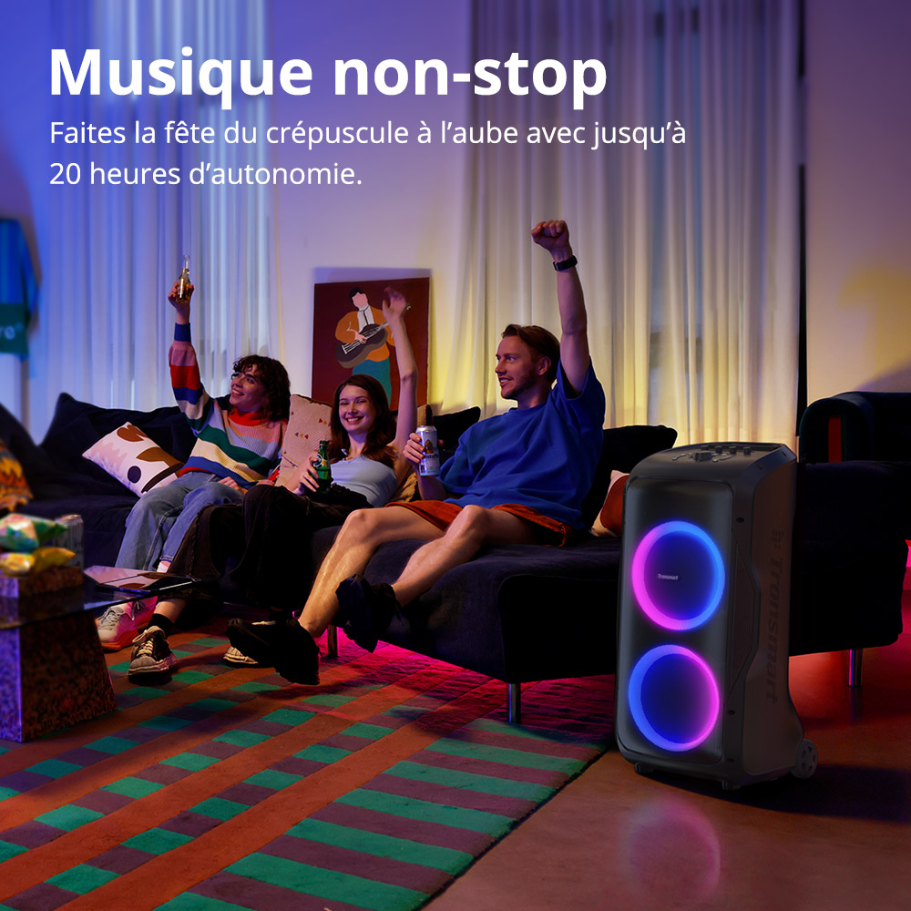 Enceinte de f&ecirc;te portable Tronsmart Halo 300