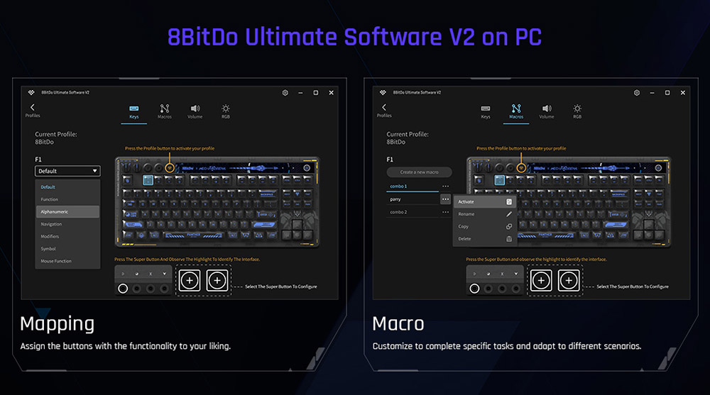 8BitDo Retro 87 Mechanical Keyboard - Mecha BREAK