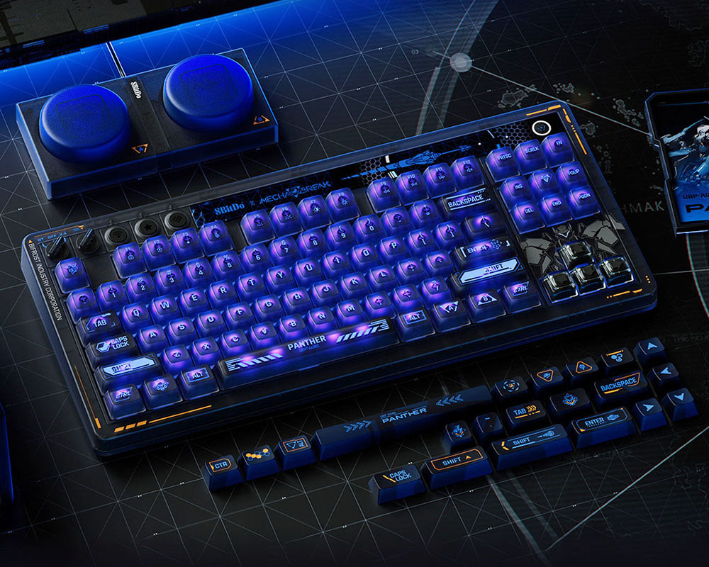 8BitDo Retro 87 Mechanical Keyboard - Mecha BREAK