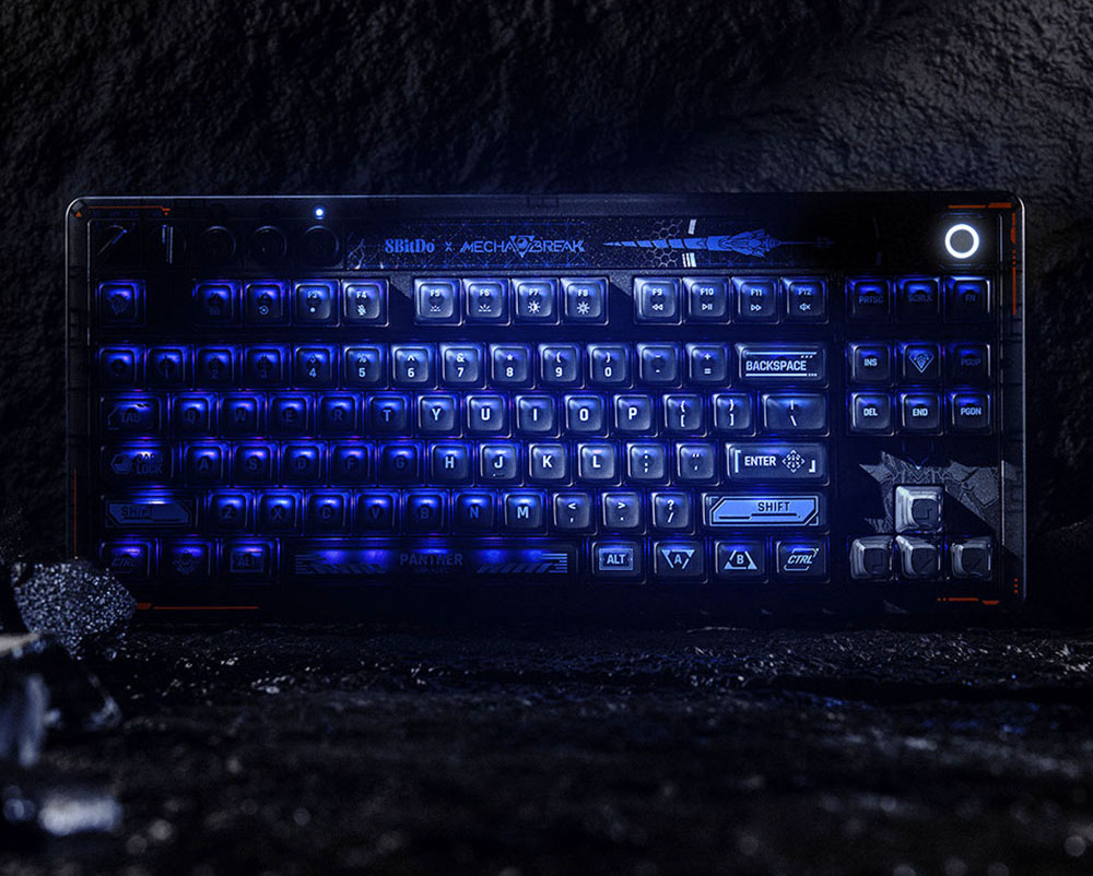 8BitDo Retro 87 Mechanical Keyboard - Mecha BREAK