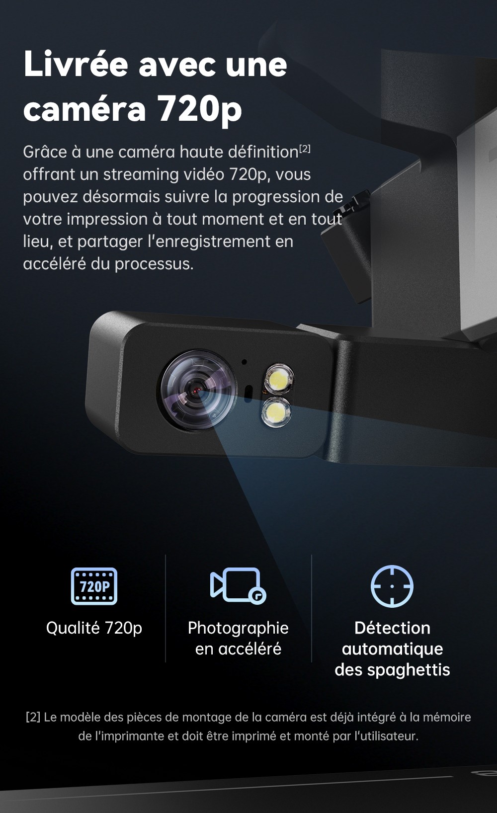 Imprimante 3D Anycubic Kobra 3 V2 Combo, ACE Pro Multicolore, cam&eacute;ra 720p, vitesse 600 mm/s, nivellement automatique, s&eacute;chage du filament, 255 x 255 x 260 mm