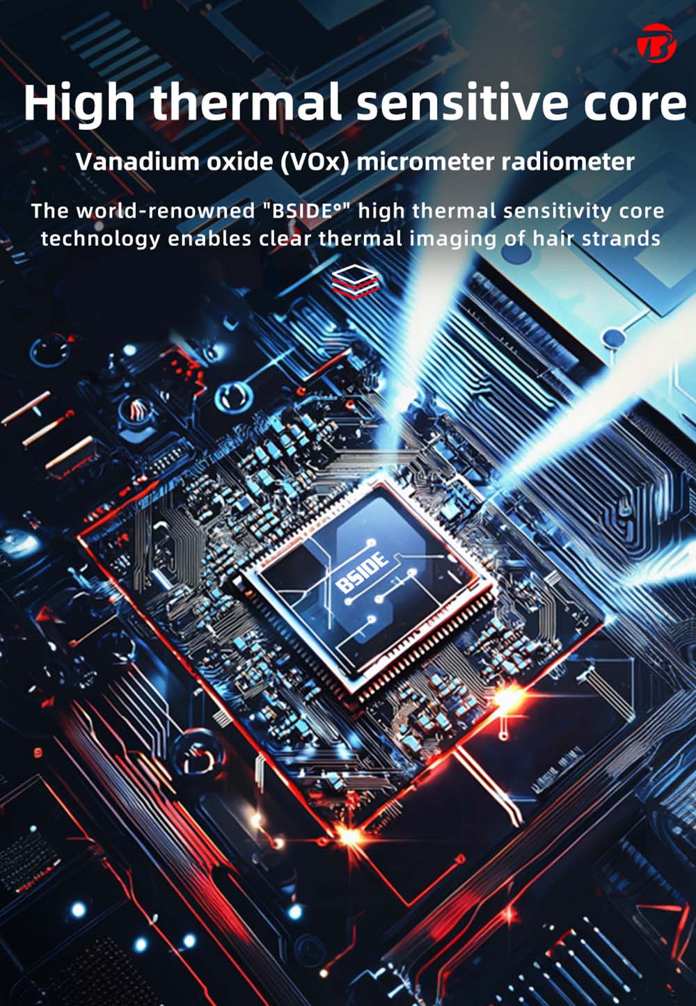 BSIDE SH7A Infrared Thermal Imager Multimeter, 240x240Pixel, 15 Color Modes, 3.98 inch Touchscreen, USB Rechargeable Battery