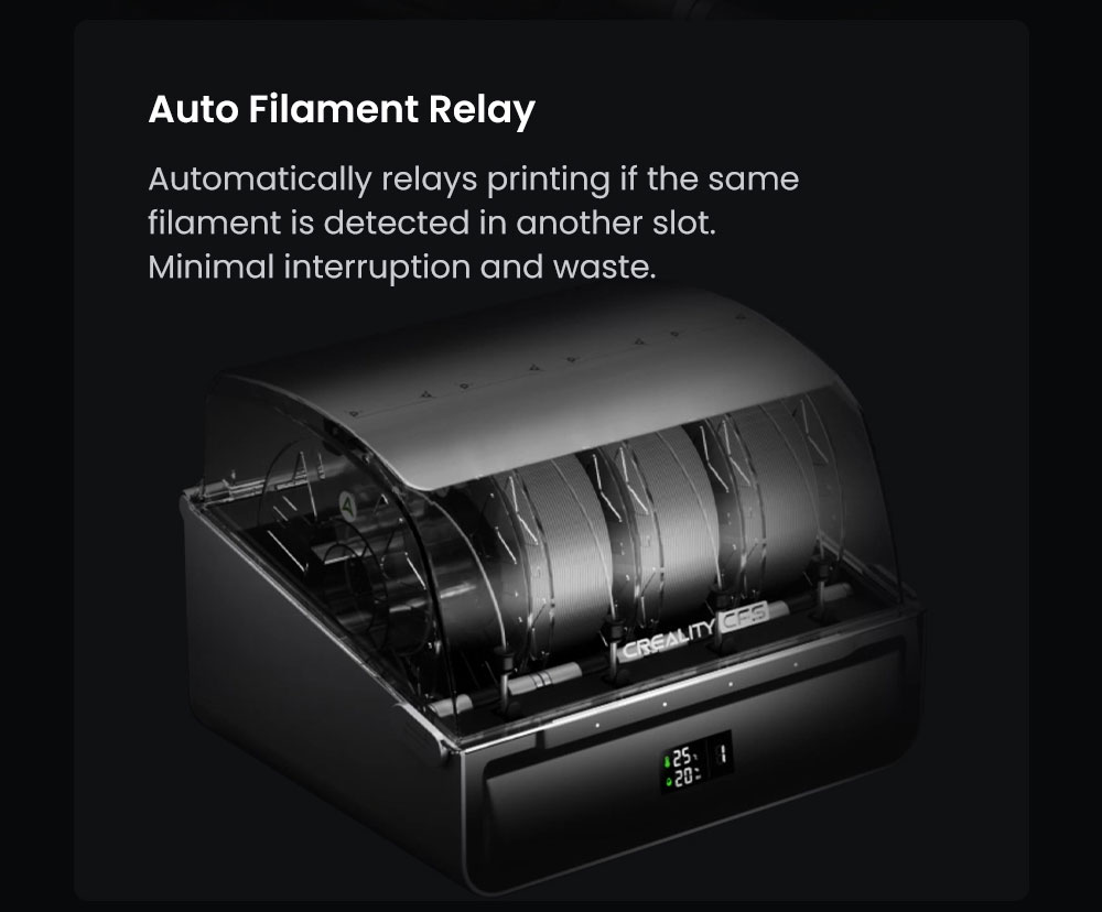 Creality K2 Combo 3D Printer, CFS System, 260*260*260mm