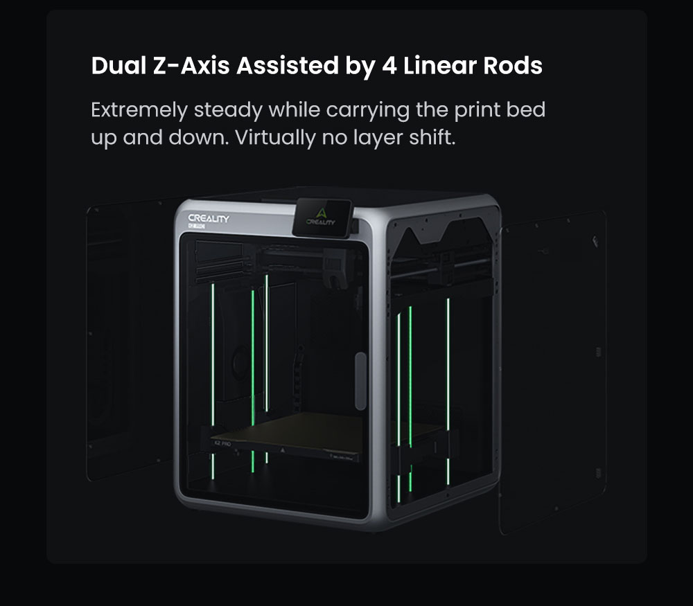 Creality K2 Combo 3D Printer, CFS System, 260*260*260mm