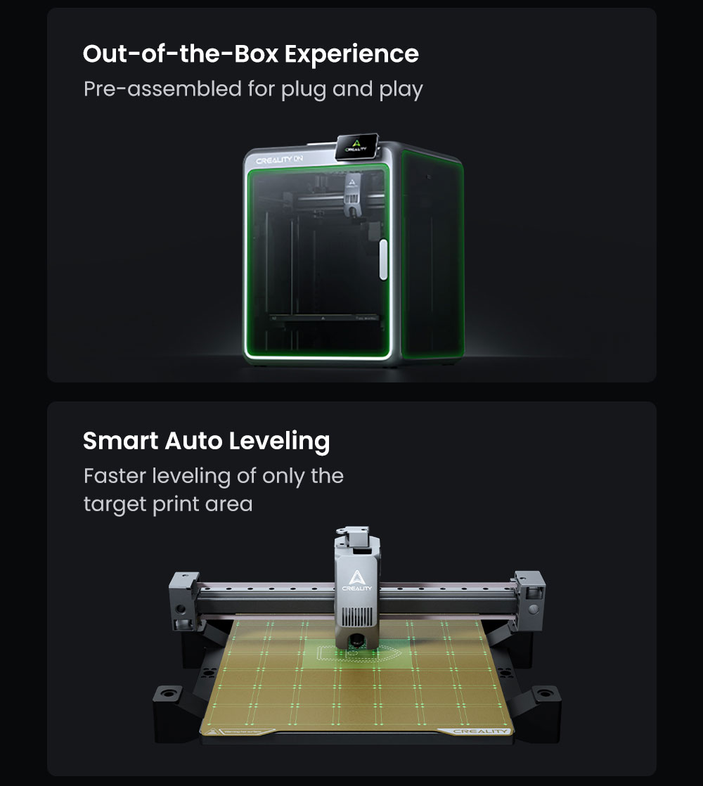 Creality K2 Combo 3D Printer, CFS System, 260*260*260mm