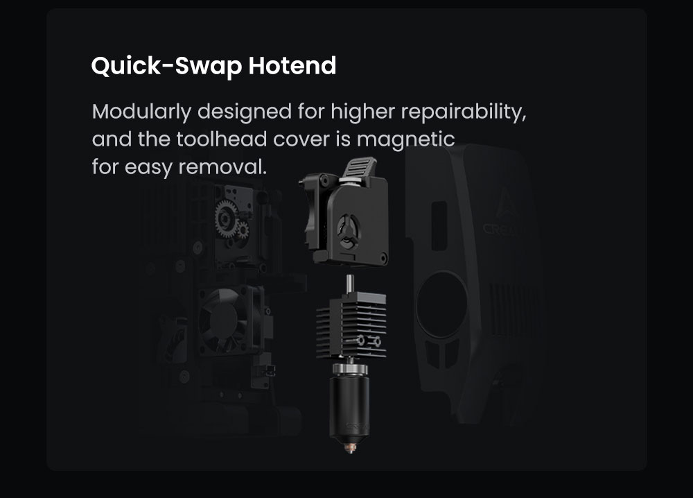 Creality K2 Combo 3D Printer, CFS System, 260*260*260mm