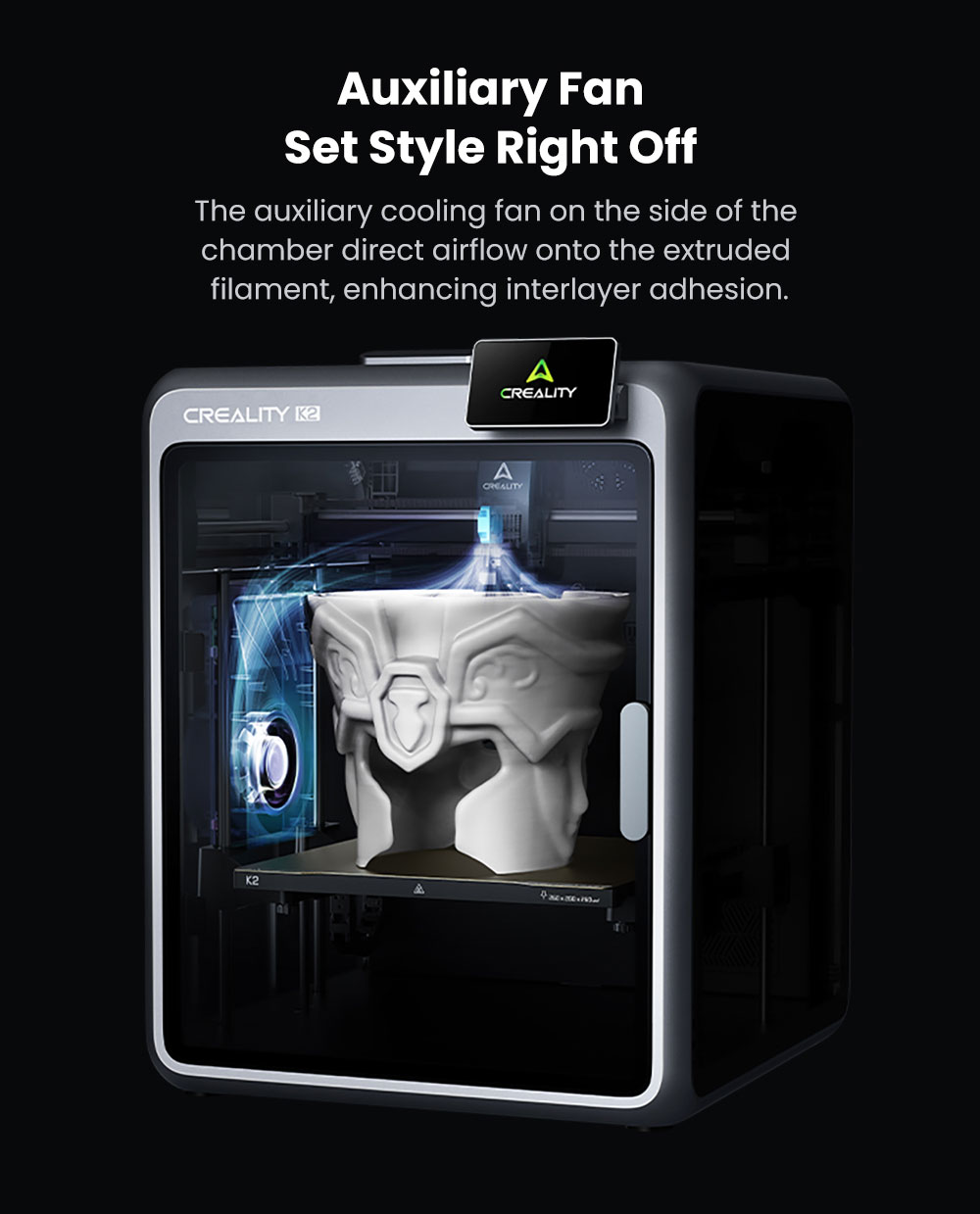 Creality K2 Combo 3D Printer, CFS System, 260*260*260mm