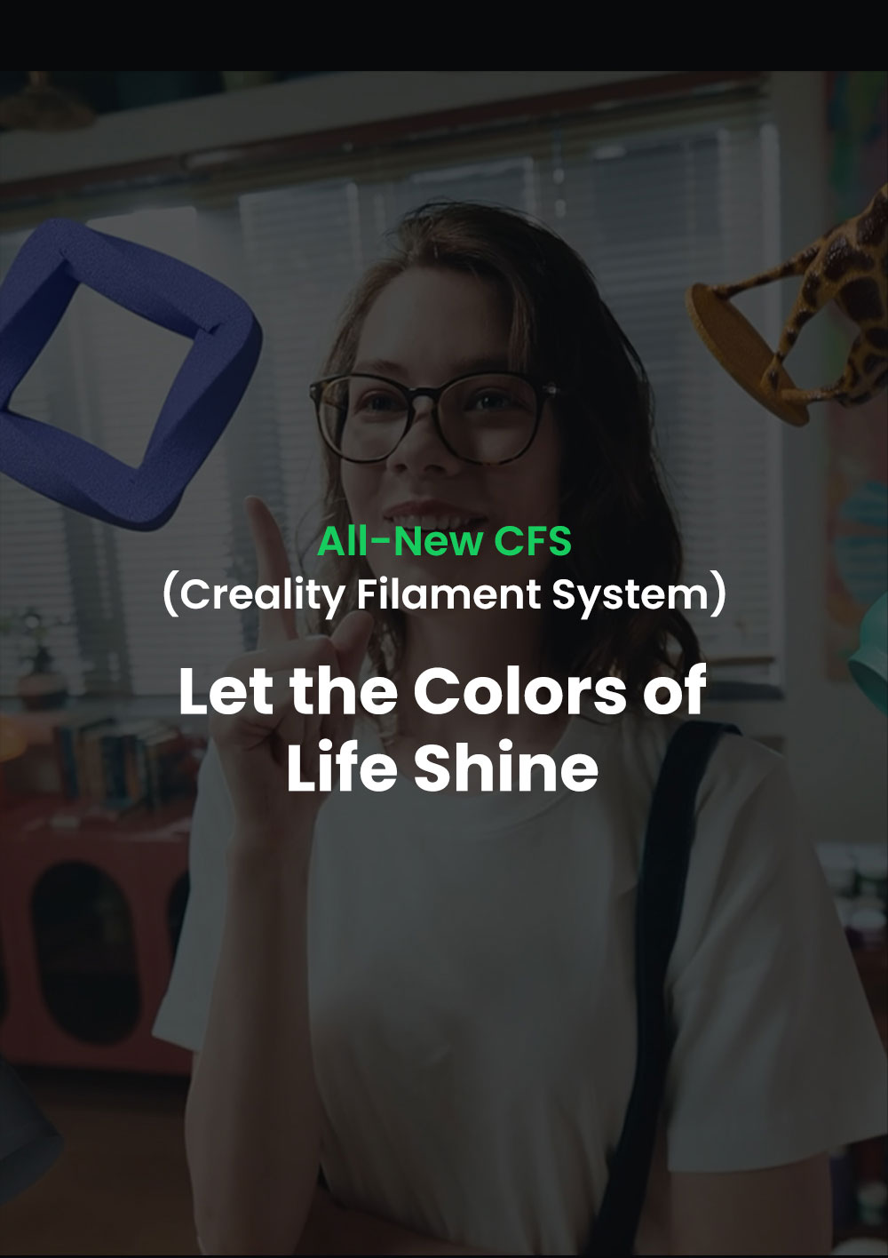 Creality K2 Combo 3D Printer, CFS System, 260*260*260mm