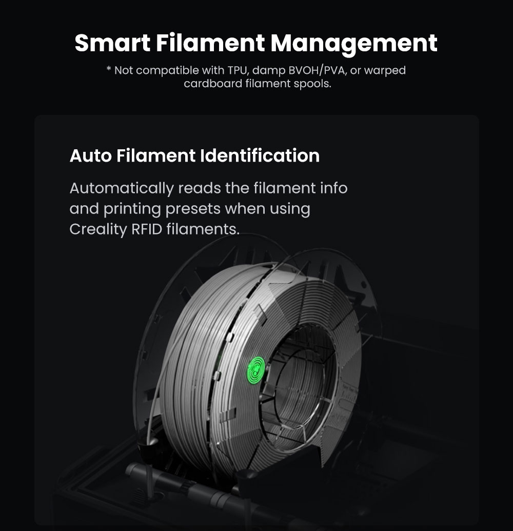 Creality K2 Combo 3D Printer, CFS System, 260*260*260mm