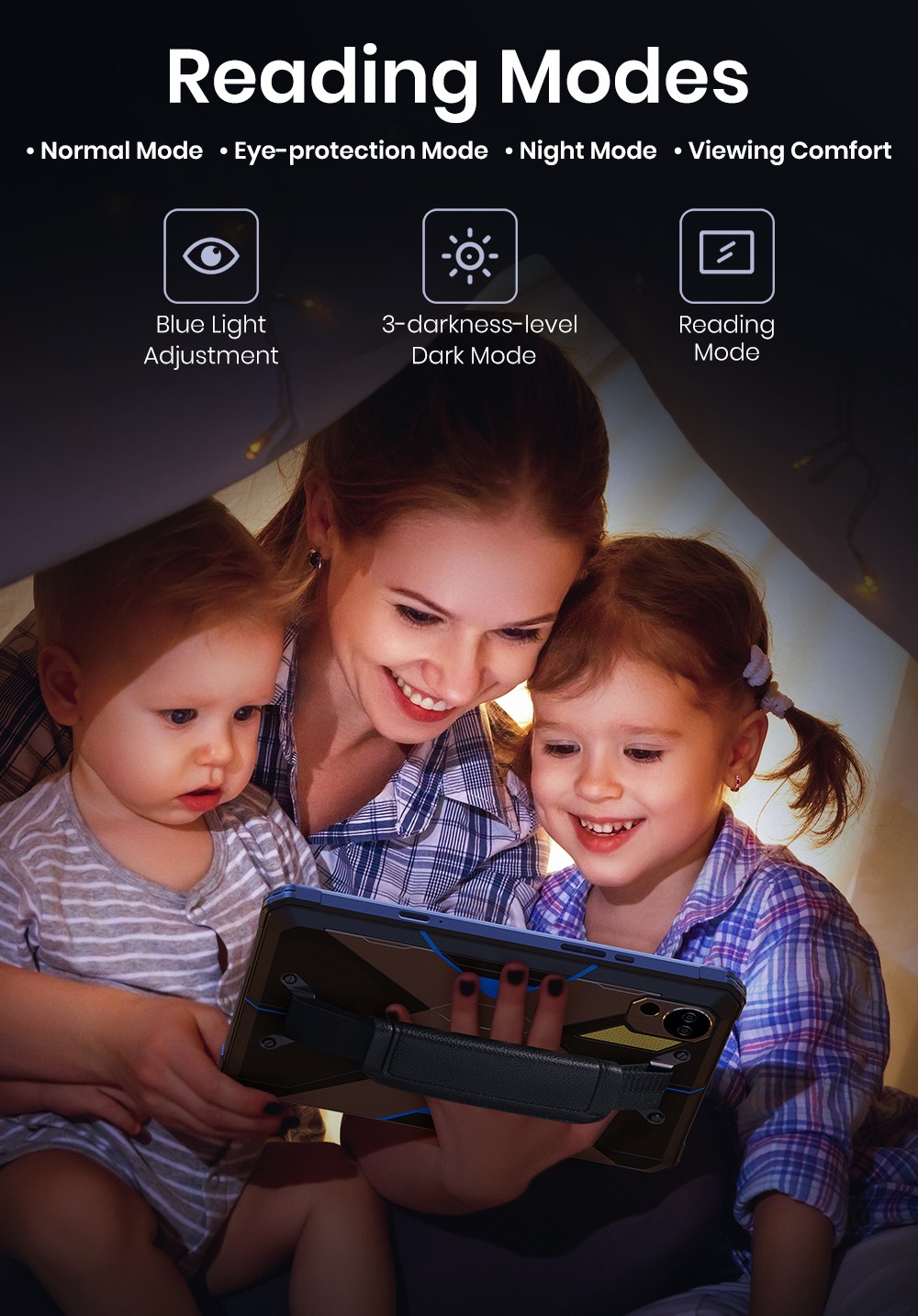 FOSSiBOT DT3 5G Rugged Tablet, Android 15, 10.4