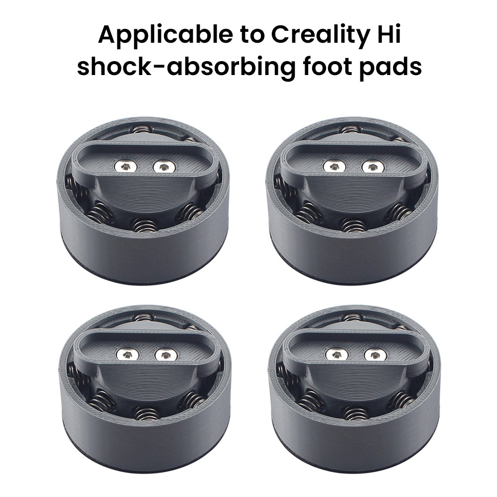 FYSETC 4pcs Shock-Absorbing Foot Pads for Creality Hi 3D Printer