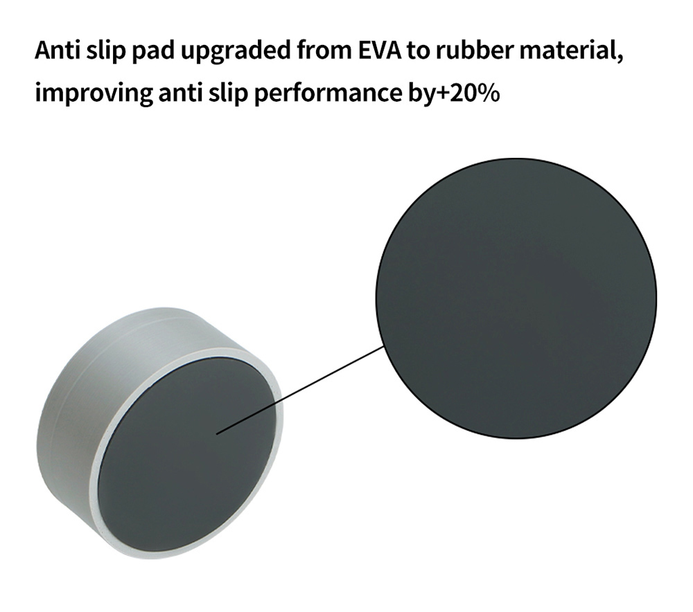 FYSETC 4pcs Shock-Absorbing Foot Pads for Bambu Lab H2D 3D Printer