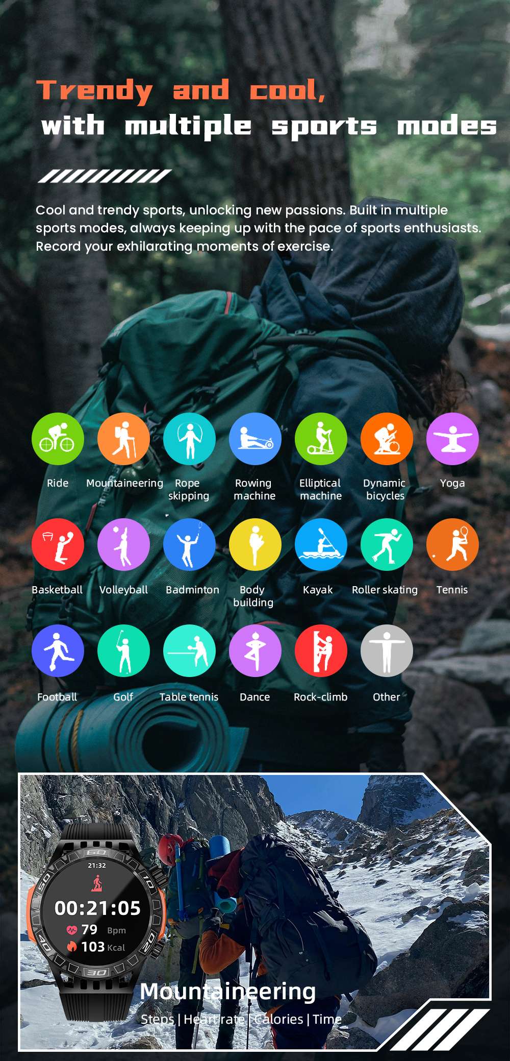 LOKMAT ZEUS 6 PRO Smartwatch, Dual Flashlight, Bluetooth Calling, 5ATM Waterproof, AI Voice Assistant, Health  Monitoring - Red