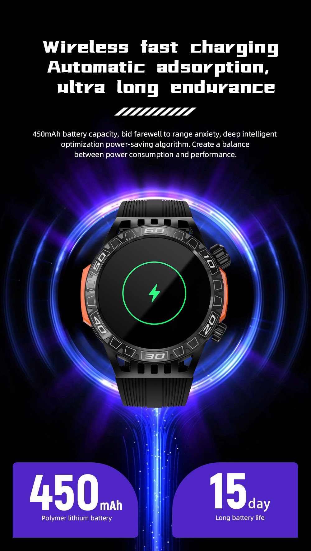 LOKMAT ZEUS 6 PRO Smartwatch, Dual Flashlight, Bluetooth Calling, 5ATM Waterproof, AI Voice Assistant, Health  Monitoring - Red