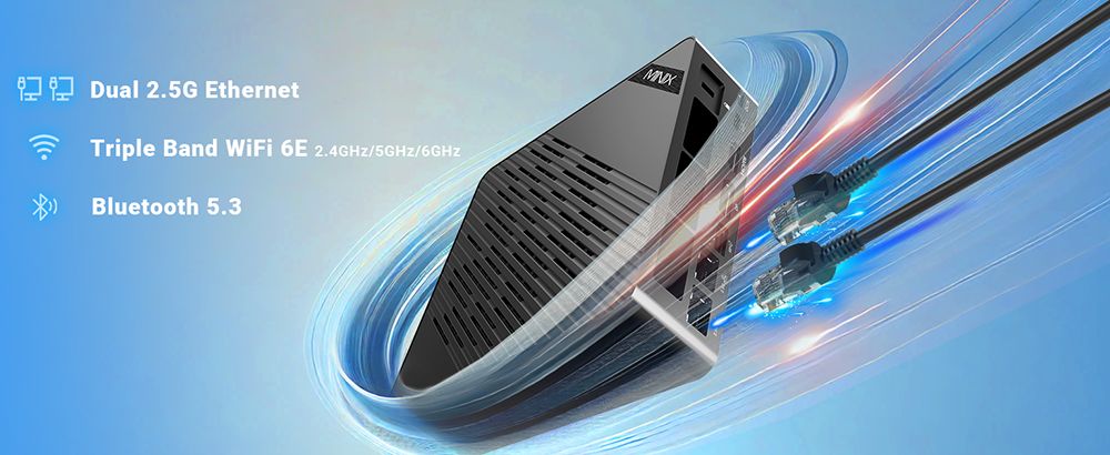 MINIX Elite EU715-AI Ultra 7-155H, 32G DDR5/1TB, Dual 2.5G, Wifi 7