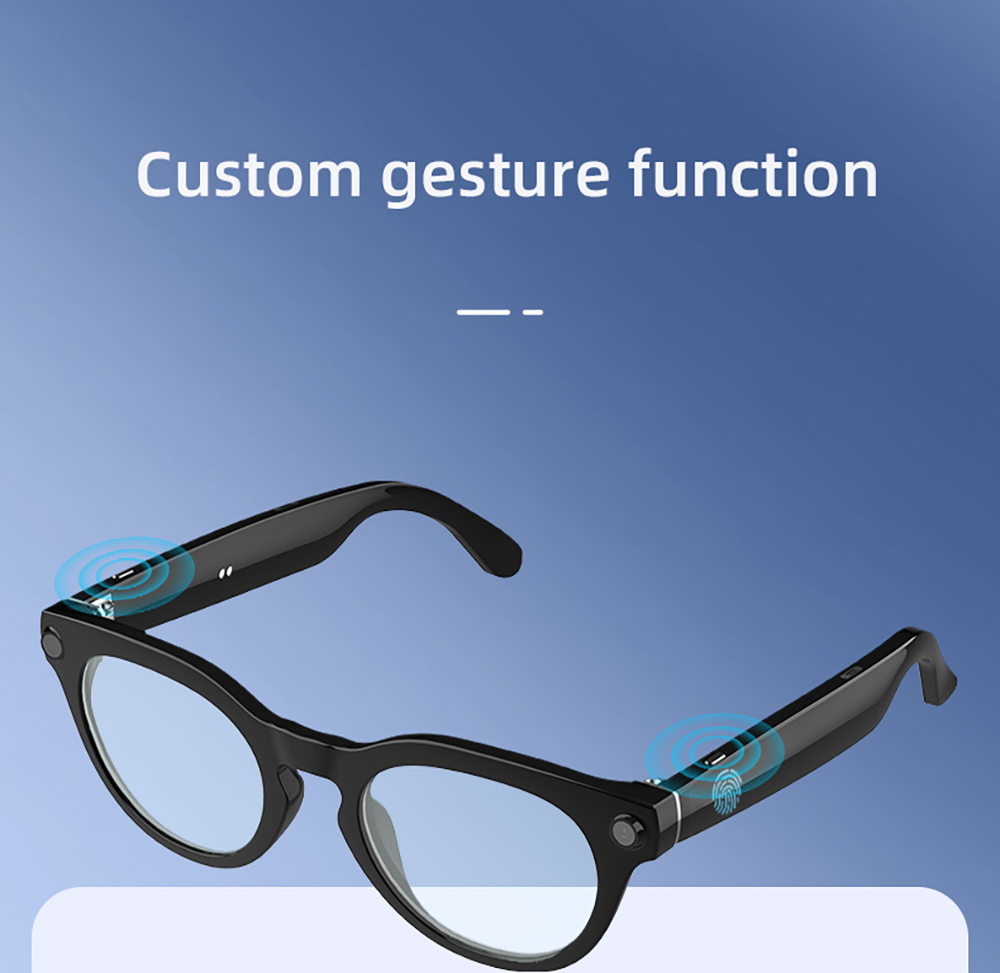 SENBONO V03 Smart Glasses, Al Assistant, HD Image Shooting, ENC Intelligent Noise Reduction Calling