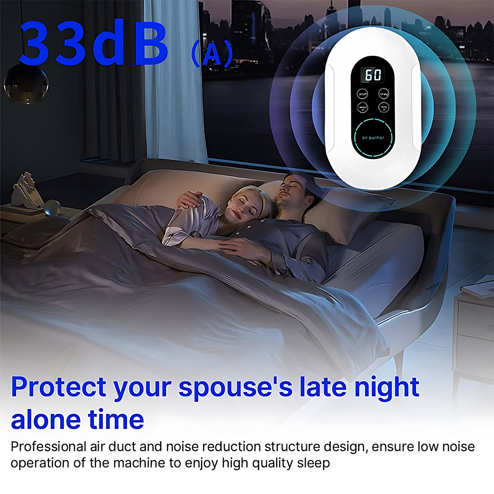 TQQX1-W3 Air Purifier Ozone Sterilizer, Circular Purification, Smart Touchscreen, APP Control