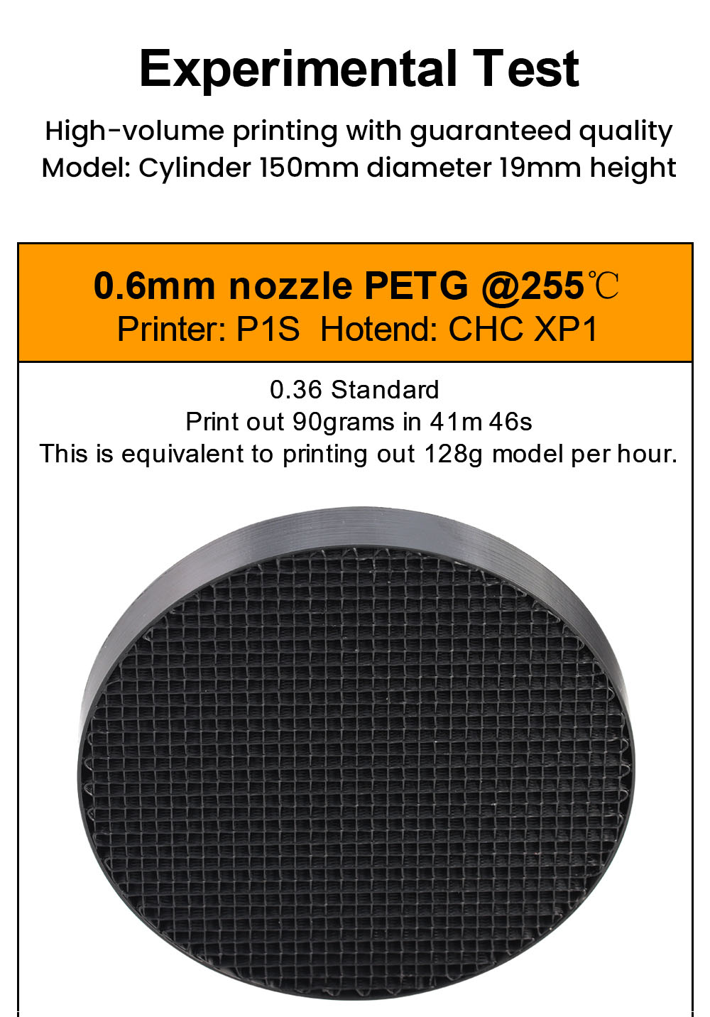 Trianglelab CHC XP1 Wear-resistant Hotend for Bambu Lab X1 & P1 Series 3D Printer (No Electricity)