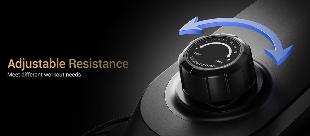 ROBORE UR30 Ruderger&auml;t mit 126 cm verl&auml;ngerter Lauffl&auml;che, 16-stufigem Magnetwiderstand, 160 kg Gewichtskapazit&auml;t, ger&auml;uscharmem Betrieb