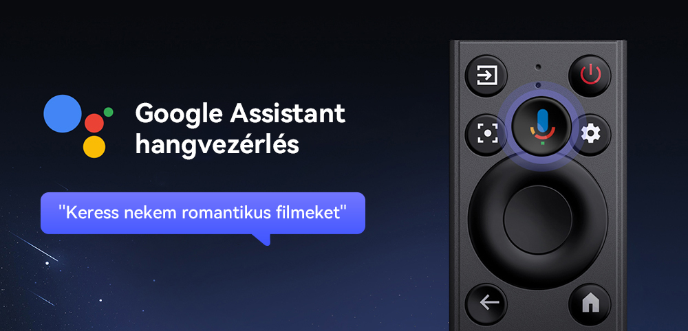 [Netflix és Google TV tanúsítvánnyal rendelkező] ETOE Seal Pro 1000 ANSI LCD projektor, natív 1080P felbontás, Dolby Audio tanúsítvánnyal, autofókusz, automatikus trapézkorrekció, 2 db 10 W-os hangszóró, beépített Chromecast, Google Asszisztens