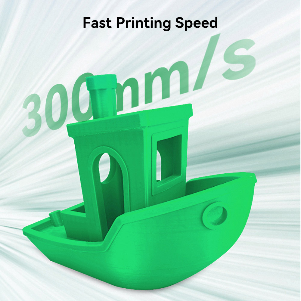 5 kg vlákna Creality Hyper-PETG - (1 kg bieleho + 1 kg čierneho + 1 kg zeleného + 1 kg priehľadného + 1 kg sivého)