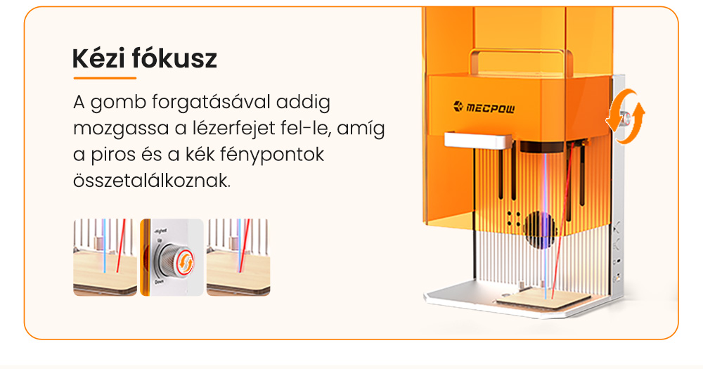 Mecpow X1 Dupla L&eacute;zer V&aacute;g&oacute;/Grav&iacute;roz&oacute;, 2W Infra + 10W Di&oacute;d&aacute;s, 5000mm/s sebess&eacute;g, 105&times;105mm