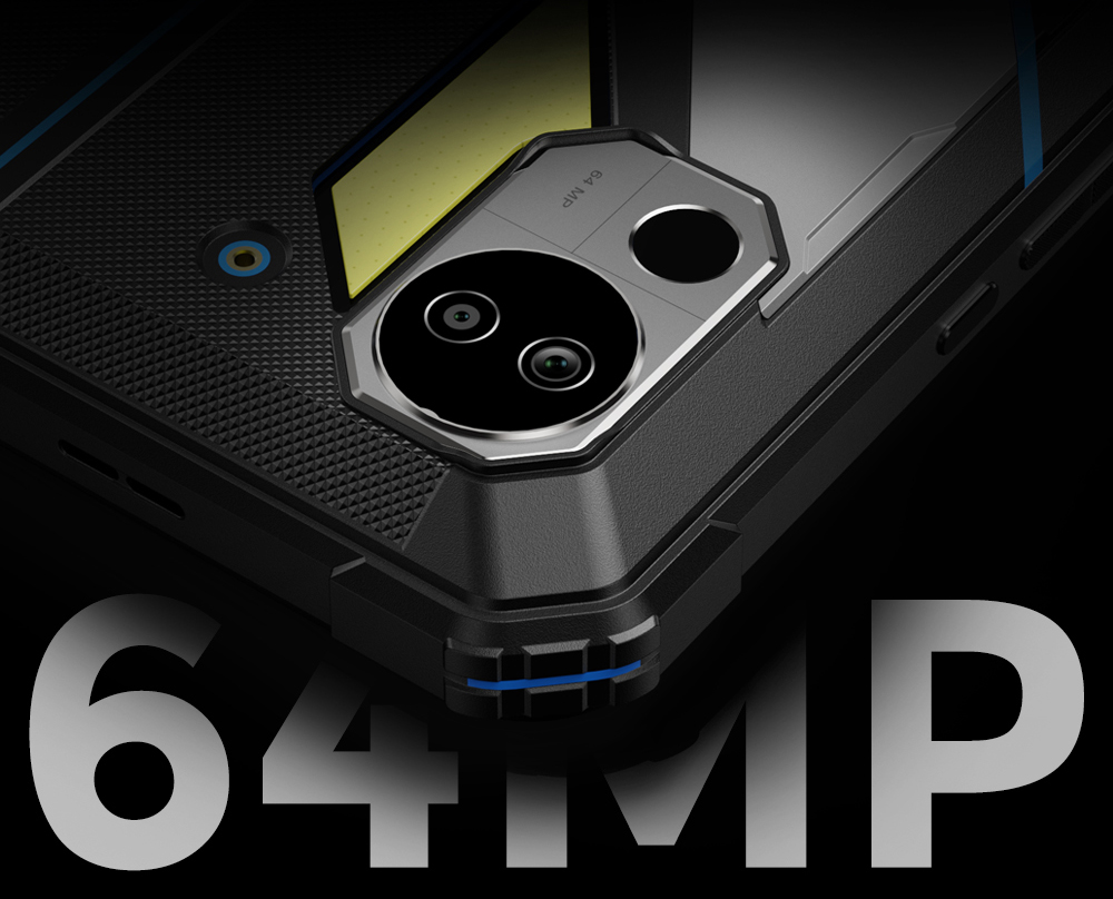 FOSSiBOT DT3 5G Tablette robuste, Android 15, &eacute;cran 10,4 pouces, 12 Go de RAM, 256 Go de ROM, Wi-Fi 6, batterie 21 560 mAh, charge rapide 66 W, appareil photo 64 Mpx + 32 Mpx, d&eacute;verrouillage par empreinte digitale et reconnaissance faciale - Bleu