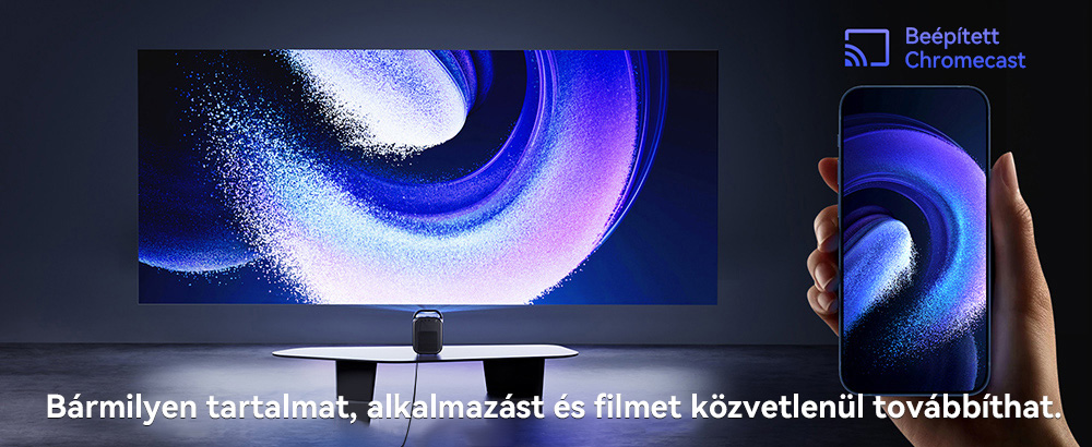 [Netflix és Google TV tanúsítvánnyal rendelkező] ETOE Seal Pro 1000 ANSI LCD projektor, natív 1080P felbontás, Dolby Audio tanúsítvánnyal, autofókusz, automatikus trapézkorrekció, 2 db 10 W-os hangszóró, beépített Chromecast, Google Asszisztens