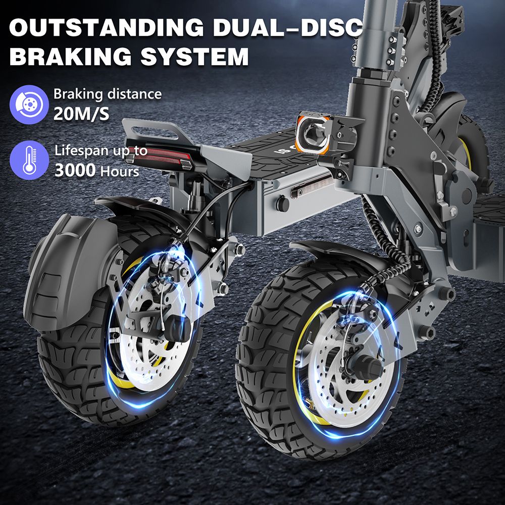 iENYRID S1 Elektromos Roller, 250 W-os Motor, 48 V 15 Ah Akkumulátor, 10 colos Terepjáró Gumiabroncsok, 25 km/h Max. Sebesség, 40 km Hatótávolság, Dupla Tárcsafék, Elöl és Hátul Hidraulikus Rugózás, LCD Kijelző