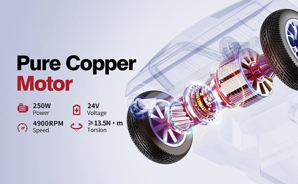 Unificare Unagi Vierrad-Scooter, 250-W-Motor, 24-V-12-Ah-Akku, 8-Zoll-Reifen, 6 km/h H&ouml;chstgeschwindigkeit, 20 km Reichweite, Magnetbremse, 190 kg maximale Tragkraft &ndash; Silber