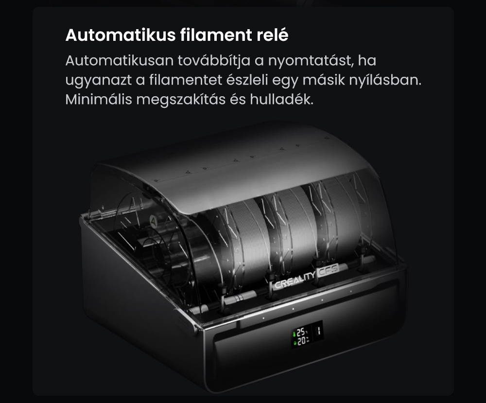 Creality K2 Combo 3D nyomtat&oacute;, CFS rendszer, 260*260*260mm