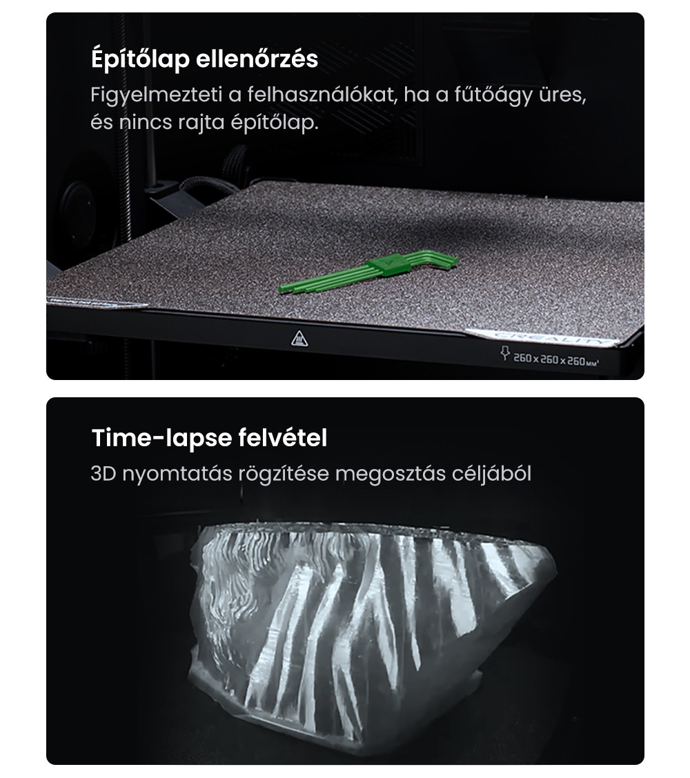 Creality K2 Combo 3D nyomtat&oacute;, CFS rendszer, 260*260*260mm