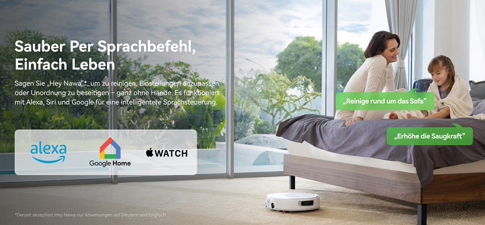 Narwal Freo Flow Saug- und Wischroboter, 22.000Pa Saugleistung, KI-Hindernisvermeidung mit Dual-Kamera, Hei&szlig;wasserwischen, Teppich- & Kantenreinigung, Selbstentleerung, 2,5L Staubbeutel, Sprachsteuerung &ndash; Wei&szlig;