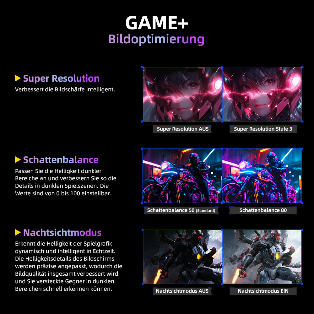 TITAN ARMY C24A1H Gaming-Monitor, 23,6 Zoll 1500R Curved VA-Bildschirm, 1920 x 1080, 240 Hz Bildwiederholfrequenz, Dynamic OD, FreeSync, HDR10, 10 Szenario-Modi, 96 % sRGB, Game+, 1 * HDMI 2.0, 1 * DP1.2, 1 * Audio, Low Blue Light