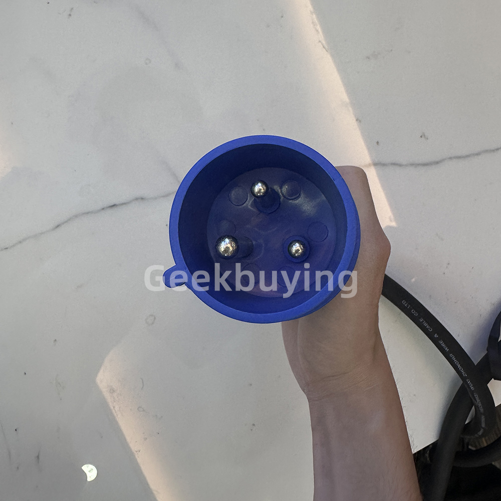 Oscal EV7000 Inteligentná nástenná nabíjačka pre elektromobily (zástrčka EÚ) s prístupom pomocou karty RFID &; ovládaním pomocou aplikácie, kompaktná &; výkonná, rýchlejšia, inteligentnejšia, bezpečnejšia - biela