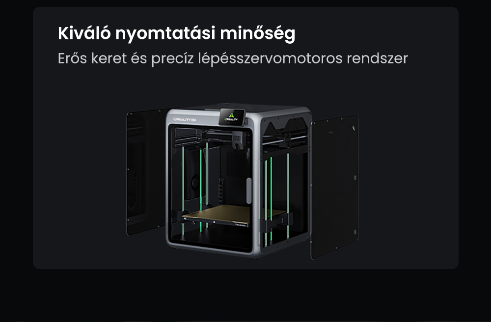 Creality K2 Combo 3D nyomtat&oacute;, CFS rendszer, 260*260*260mm