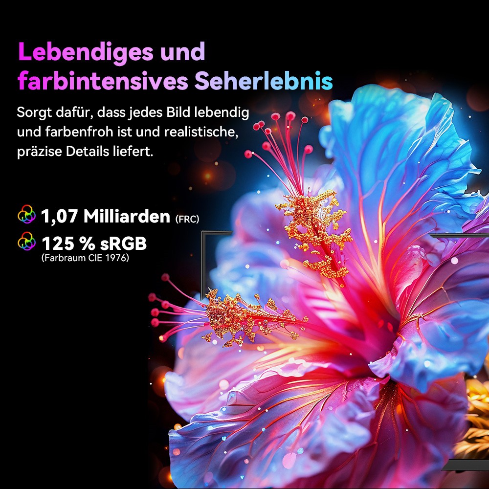 TITAN ARMY C27A1H Gaming-Monitor, 27 Zoll 1500R Curved VA-Bildschirm, 1920 x 1080, 300 Hz Bildwiederholfrequenz, 1 ms GTG-Reaktionszeit, FreeSync, HDR10, 4000:1 Kontrastverh&auml;ltnis, dynamisches OD, 10 Szenariomodi, 2 x HDMI 2.0, 2 x DP 1.4, 1 x Audio