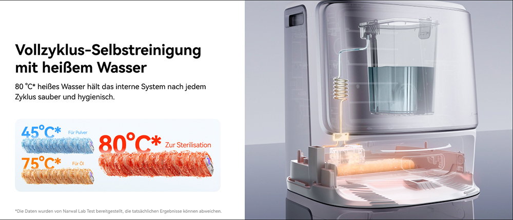 Narwal Freo Flow Saug- und Wischroboter, 22.000Pa Saugleistung, KI-Hindernisvermeidung mit Dual-Kamera, Hei&szlig;wasserwischen, Teppich- & Kantenreinigung, Selbstentleerung, 2,5L Staubbeutel, Sprachsteuerung &ndash; Wei&szlig;