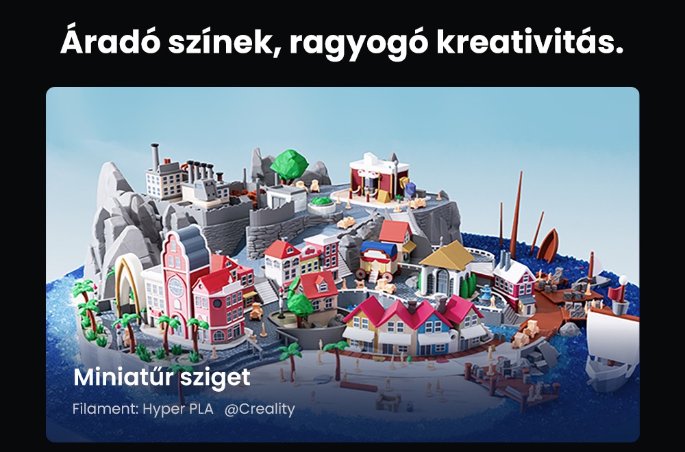 Creality K2 Combo 3D nyomtat&oacute;, CFS rendszer, 260*260*260mm