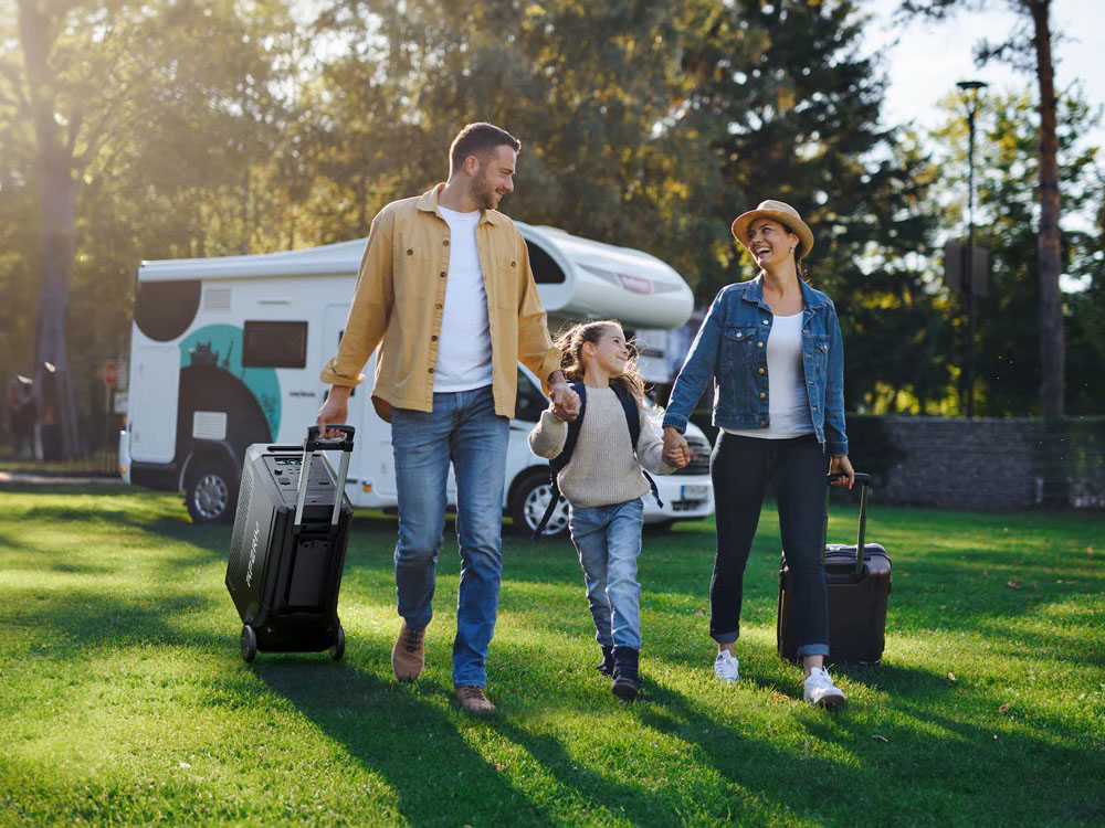 AFERIY P310  Portable Power Station with Expandable Capacity 3600W 3840Wh Gray