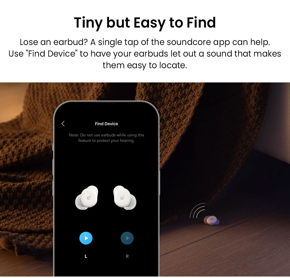 Anker Soundcore Sleep A30 ANC Sleep Earbuds, Up to 45 Hours Playtime, Al Brainwave Audio, APP Control